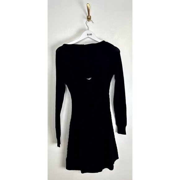 FREE PEOPLE Small World Mini Dress in Black Size Medium - Picture 10 of 14